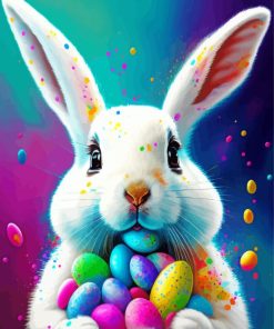 Easter Bunny Paint By Number