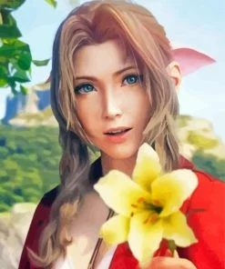 Aerith Gainsborough Character Paint By Number