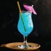 Blue Lady Cocktail Drink Paint By Number