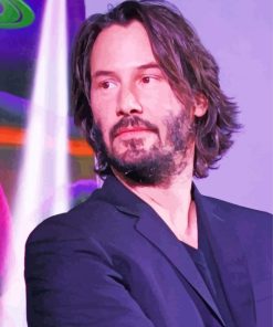 Aesthetic Keanu Reeves Paint By Number