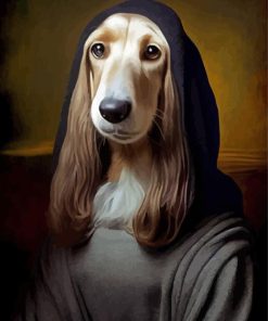 Afghan Hound Paint By Number