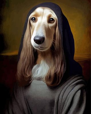 Afghan Hound Paint By Number