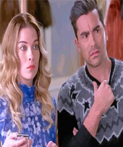 Alexis Rose And David Schitts Creek Paint By Number