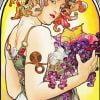 Alphonse Mucha Fruit Paint By Numbers