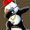 Anime Hip Hop Panda paint by numbers