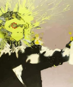 Banksy Self Portrait paint by numbers