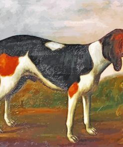 Beagle Dog Art Paint By Number