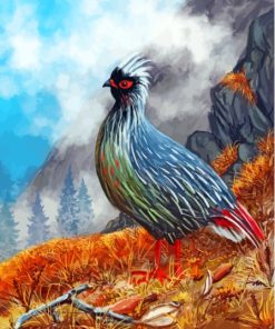 Blood Pheasant Art Paint By Number