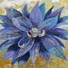 Blue Dahlia Flower Paint By Number