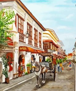 Calle Crisologo Vigan Paint By Number