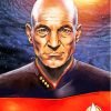 Captain Picard Art Paint By Number