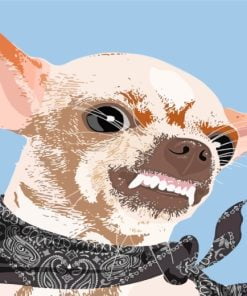 Chihuahua Dog Paint By Number