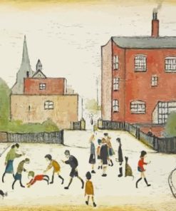 Children Playing Paint By Numbers