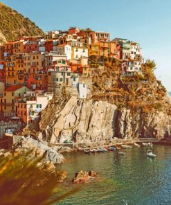 Italy Cinque Terre National Park Paint By Number