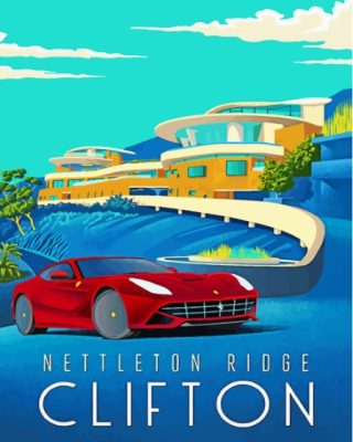 Clifton Nettleton Ridge Poster Paint By Number