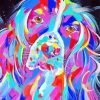 Colorful Springer Spaniel Art Paint By Number