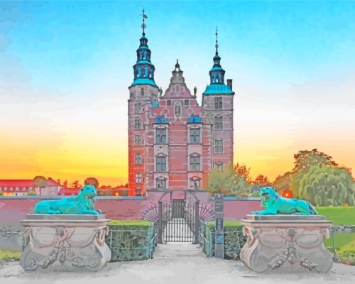 Copenhagen Kings Garden Paint By Number