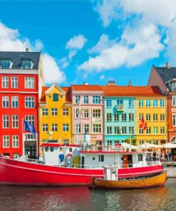 Copenhagen Denmark Paint By Number