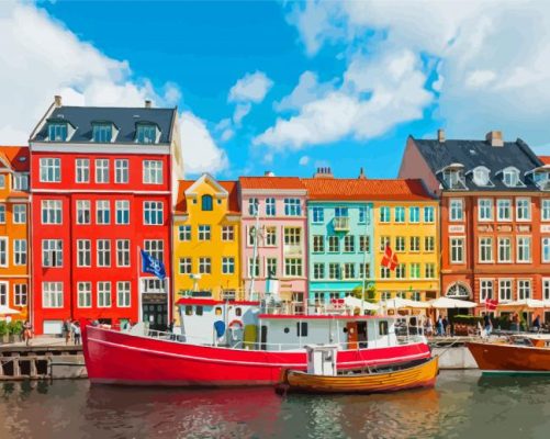 Copenhagen Denmark Paint By Number