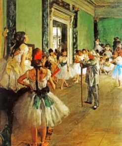 Edgar Degas Ballet Paint By Numbers