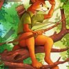 Disney Robin Hood Paint By Numbers
