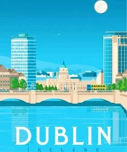 Dublin Ireland Paint By Number