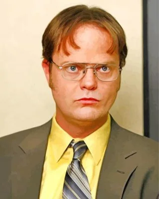 Dwight Schrute The Office Paint By Number