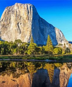 El Capitan Landscape Paint By Number