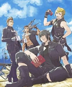 Final Fantasy XV Game Paint By Number