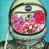 Floral Nasa Astronaut Paint By Numbers