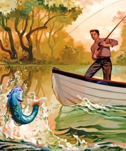 Fly Fishing Paint By Numbers