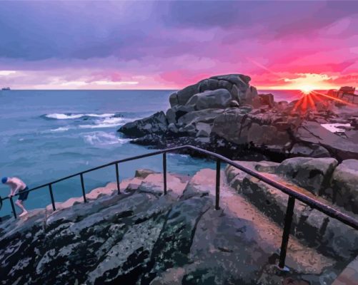 Forty Foot Dublin Paint By Number