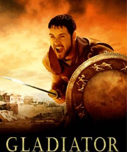 Gladiator Movie Paint By Number