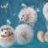 Hedgehogs Dandelions Paint By Number