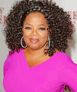 Host Oprah Winfrey paint by numbers
