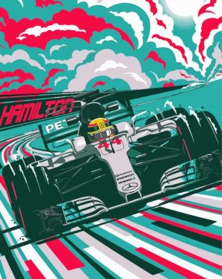 Formula One Paint By Numbers 