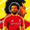 Mohamed Salah Illustration Paint By Numbers
