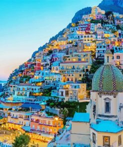 Italy Amalfi Coast Paint By Numbers
