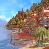 Italy Como Lake Art paint By Numbers