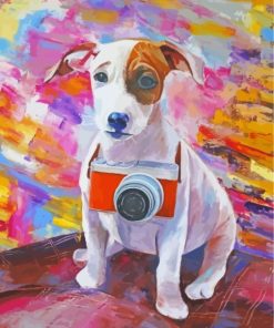 Photographer Jack Russell Paint By Number