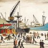 LS Lowry Glasgow Docks Paint By Numbers