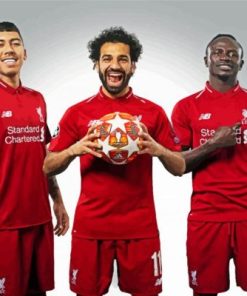 Liverpool Fc Players paint by numbers