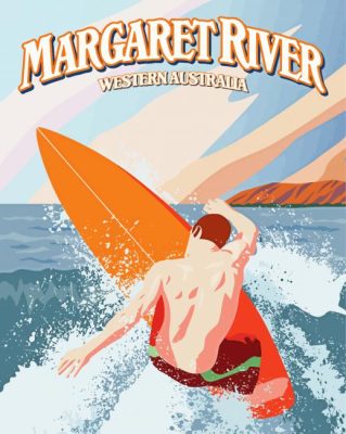 Margaret River Australia Paint By Numbers 