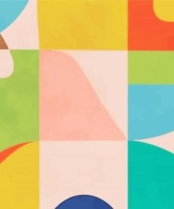 Mid Century Art Paint By Numbers