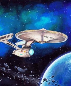 NCC 1701 Art Paint By Number