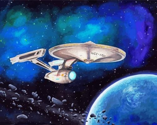 NCC 1701 Art Paint By Number