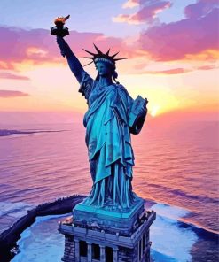 New York Statue Of Liberty Paint By Numbers