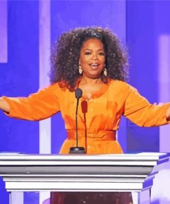 Oprah Gail Winfrey paint by numbers