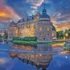 Orebro Castle Sweden Paint By Number