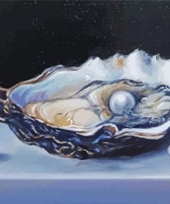 Oyster And Pearls Paint By Numbers